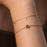 Primini and Grace bracelet Look Moss green Clear