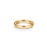 Mens Medium Eternity Band Top Wesselton Diamond