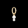 Purity and Eden Look GH/VS brilliant cut diamond and white freshwater pearls