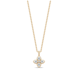 Poem Pendant White Topaz