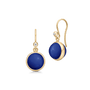 Prime Earrings Lapis Crystal