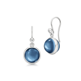 Prime Earrings Sapphire Blue