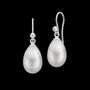 Afrodite Earrings White Pearl