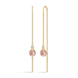 Berry Chain Earrings Turmalin Rose