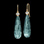 Ofelia Drop Earrings Midnight Blue