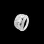 Heritage Trio Ring F-G/VS and I/SI brilliant cut diamond