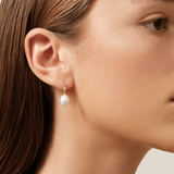 Perla Earrings White Pearl