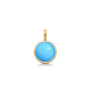 Prime Pendant Turquoise Crystal