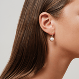 Prime Earrings White Pearl