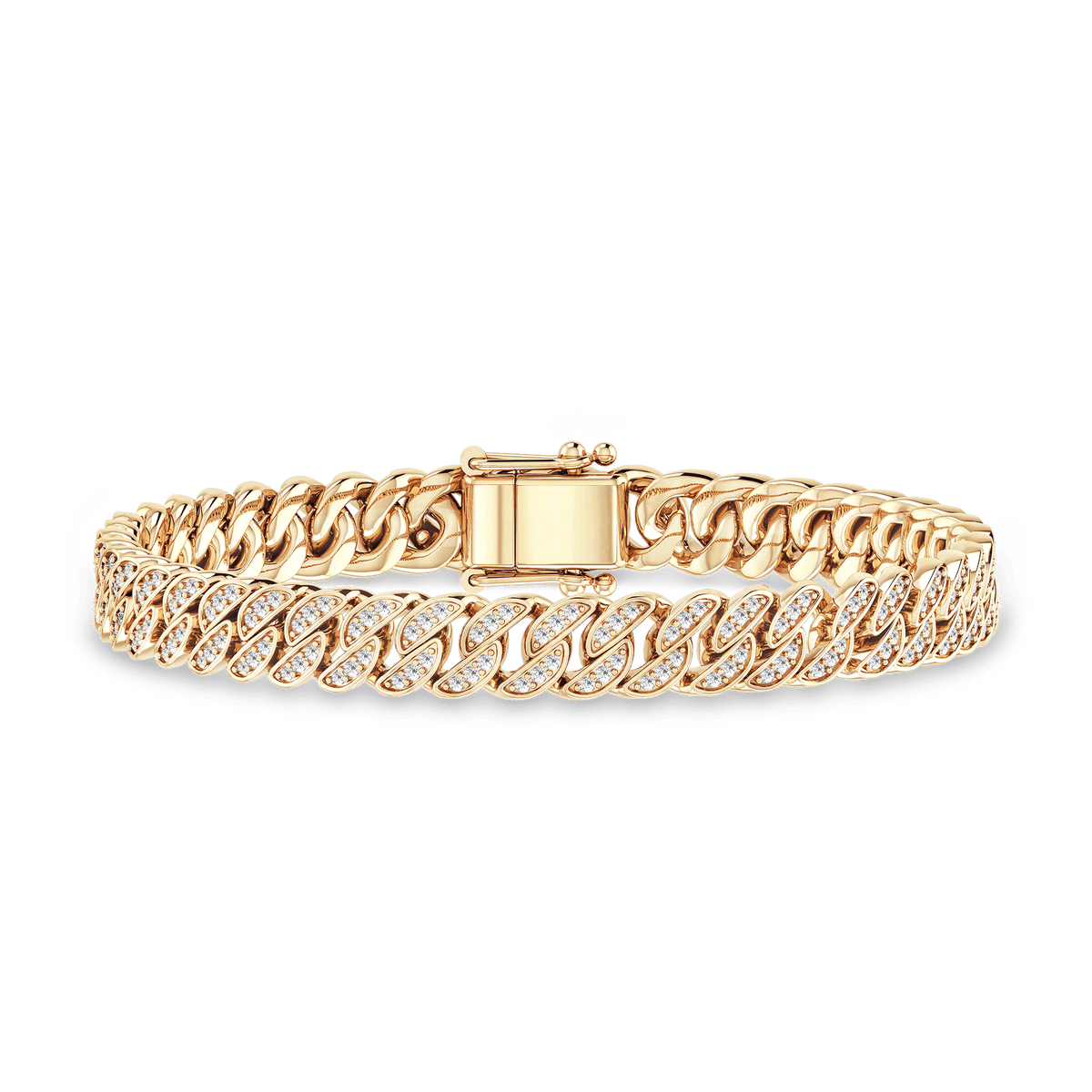 Curb Diamond Bracelet