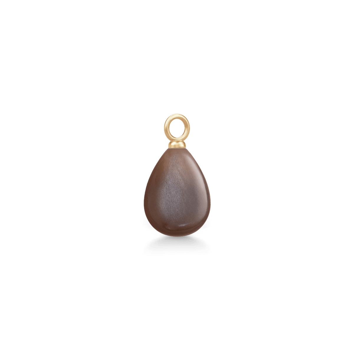 Elina Ear Pendant Chocolate Moonstone