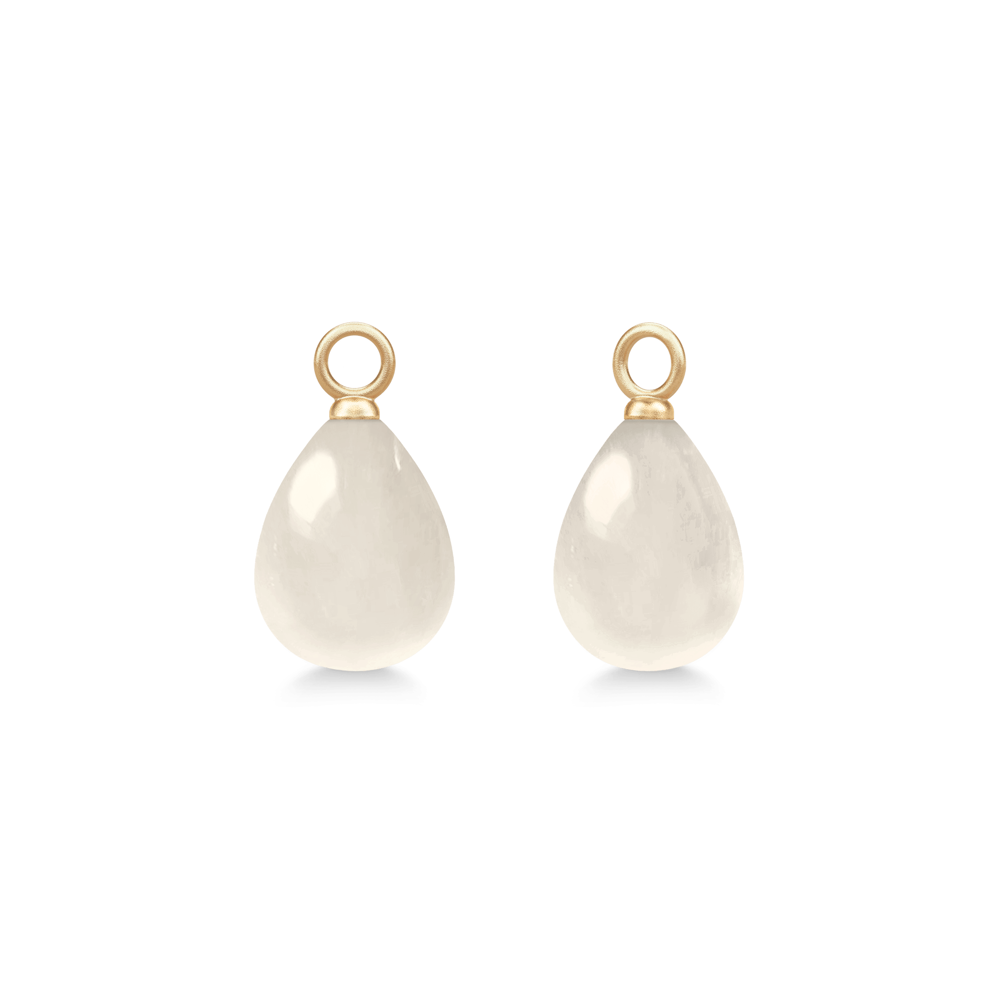 Elina Ear Pendant White Moonstone