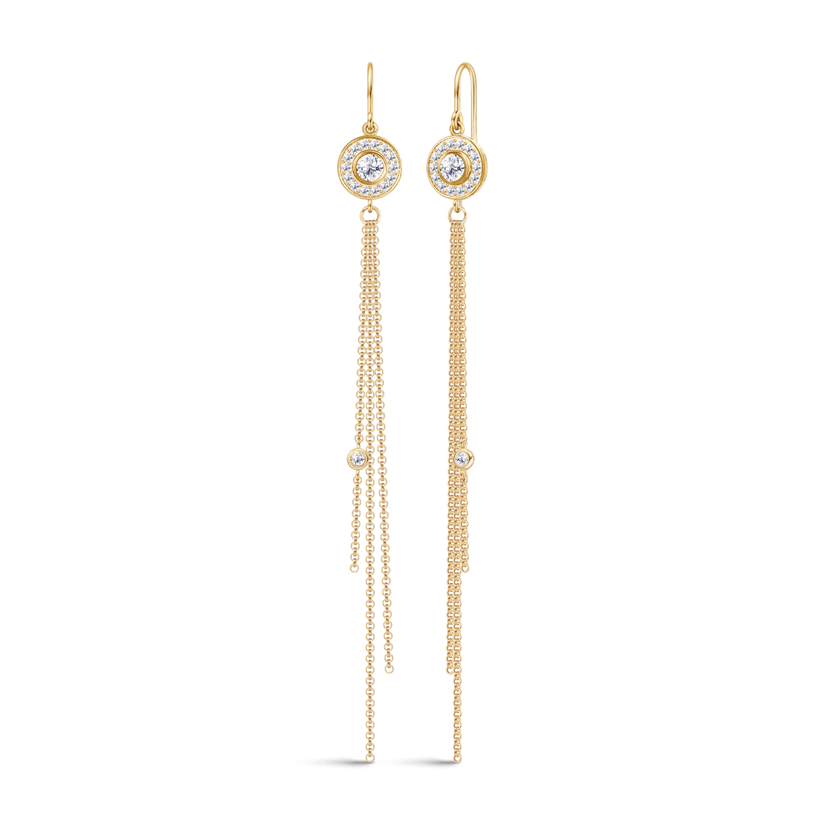 Fina Tassel Ear Pendant