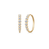 Lumen Midi Hoops F-G/VS brilliant cut diamond