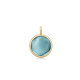 Prime Pendant Aqua Blue Quartz