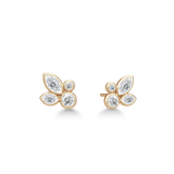 Poesy Earstud White Topaz