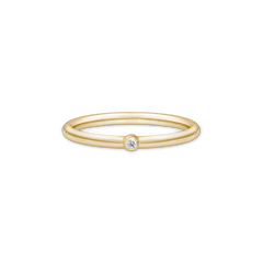 Purity Ring Top Wesselton Diamond