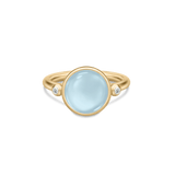 Prime Ring Milky Aqua