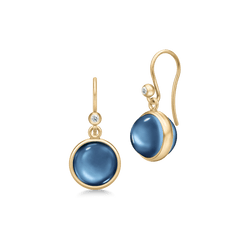 Prime Earrings Sapphire Blue