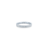 Medium Eternity Diamond Band Top Wesselton Diamond