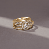 Elegance Band F-G/VS brilliant cut diamond