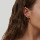 Infinity Medium Hoops Clear