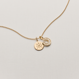 Love Letter Pendant X-Engraving I/SI brilliant cut diamonds