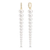 Pristine and Evie Set White Pearl and Diamonds