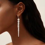 Evie Ear Pendant White Freshwater Pearls