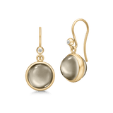 Prime Earrings Smokey Crystal