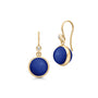 Prime Earrings Lapis Crystal