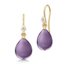 Prima Ballerina Earrings Amethyst