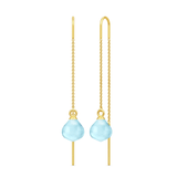 Maya Droplet Earrings Sky Blue