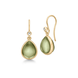 Paloma Earrings Olive Crystal