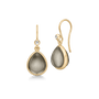 Paloma Earrings Smokey Crystal