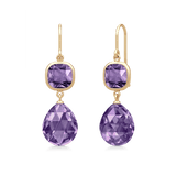 Olivia Earrings Amethyst