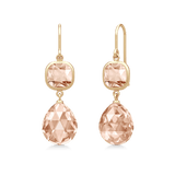 Olivia Earrings Peach