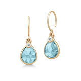 Leela Earrings Aqua Blue