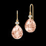 Ofelia Earring Peach Morganite