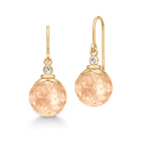 Berry Earring Peach Morganite