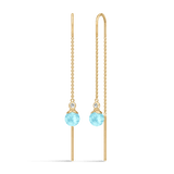 Berry Chain Earring Ice Blue