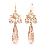 Ofelia Chandeliers Peach Morganite