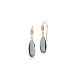 Fay Earrings Midnight Crystal
