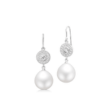Heritage Earrings with Elegance Ear Pendants Pearl Drops