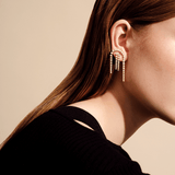 Luster Earring F-G/VS brilliant cut diamond