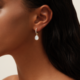 Lulia Hoops Medium I/SI brilliant cut diamonds