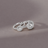Heritage J.S. Ring F-G/VS and I/SI brilliant cut diamond