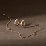 Lumen and Fina Set F-G/VS brilliant cut diamond