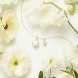 Prime Pendant Ivory Crystal