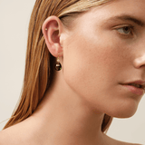 Ofelia Earring Olive Green Crystal